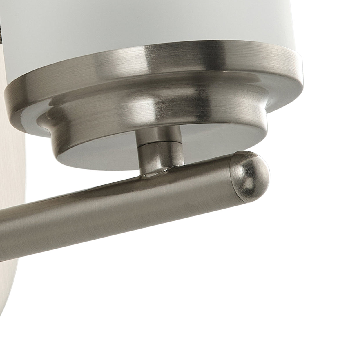 1-Light Clear Light Bites Acid Column Shade Wall Sconces