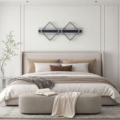 1-Light Modern Geometric LED Wall Sconce