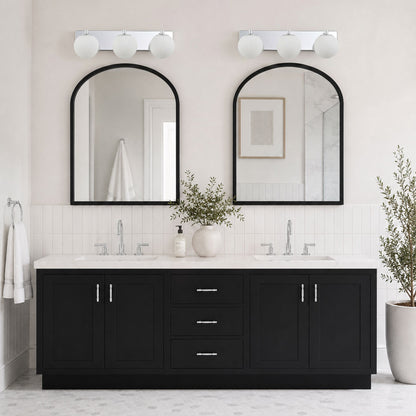 3-Light & 4-Light Globe Vanity Light for Mirror