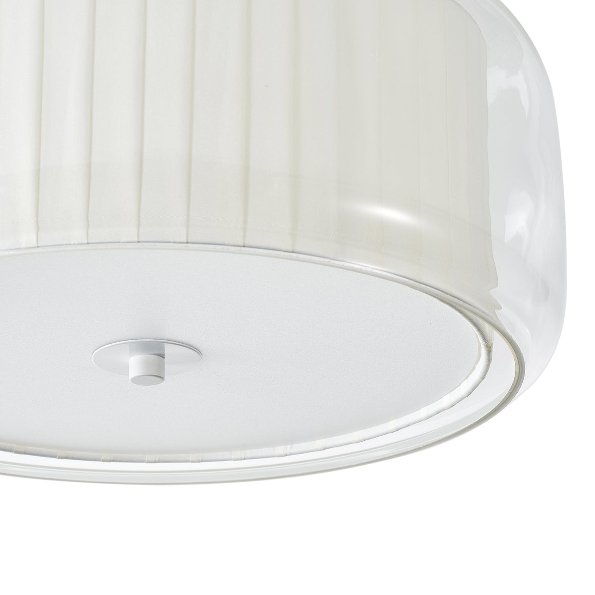 3-Lights Pumpkin-Shaped Semi-Flush Mount Lighting