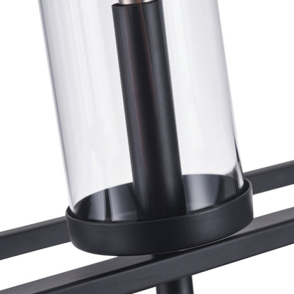 5-Lights Modern Classic Glass Shape Kitchen Island Lights