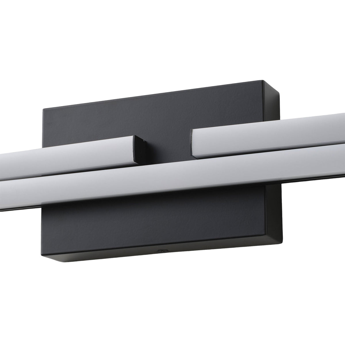 1 Light Modern Linear Black LED Bathroom Vanity Wall Sconce