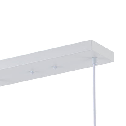 3-Light 35.43'' Oversize Fabric Rectangular Shade Island Lighting
