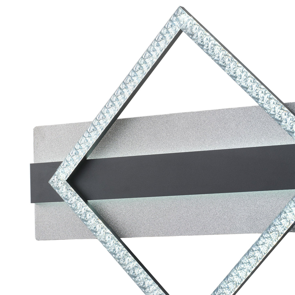 1-Light Modern Geometric LED Wall Sconce