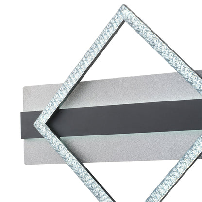1-Light Modern Geometric LED Wall Sconce