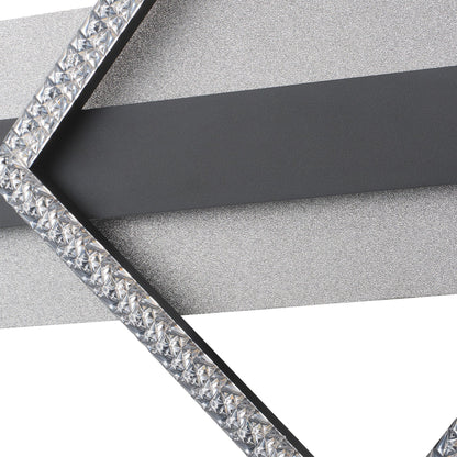 1-Light Modern Geometric LED Wall Sconce