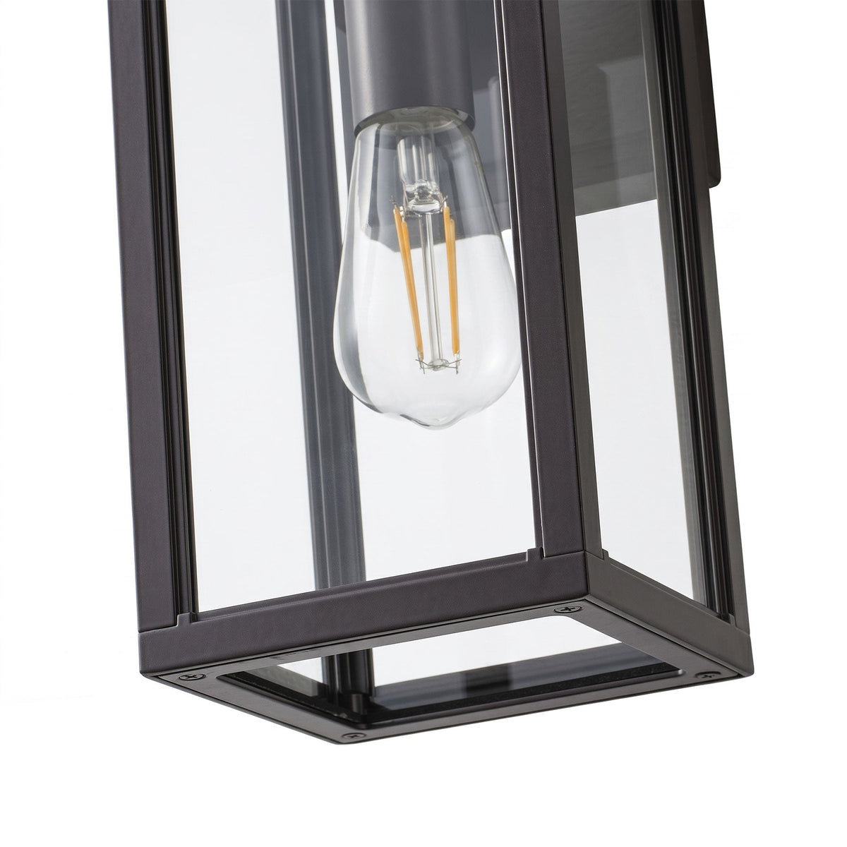 1-Light Waterproof Motion Sensor Outdoor Wall Sconce