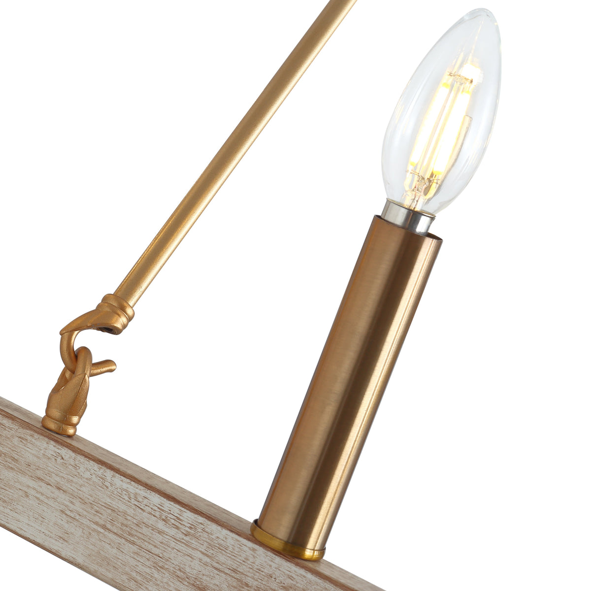 16-Lights Classic Adjustable Wheel-Shape Chandelier