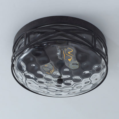 2-Lights Polka Dot Flush Mount Lighting
