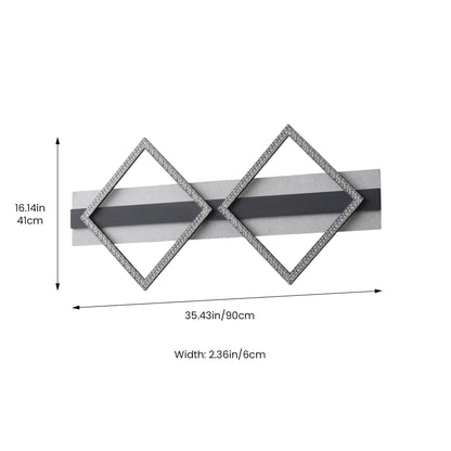1-Light Modern Geometric LED Wall Sconce