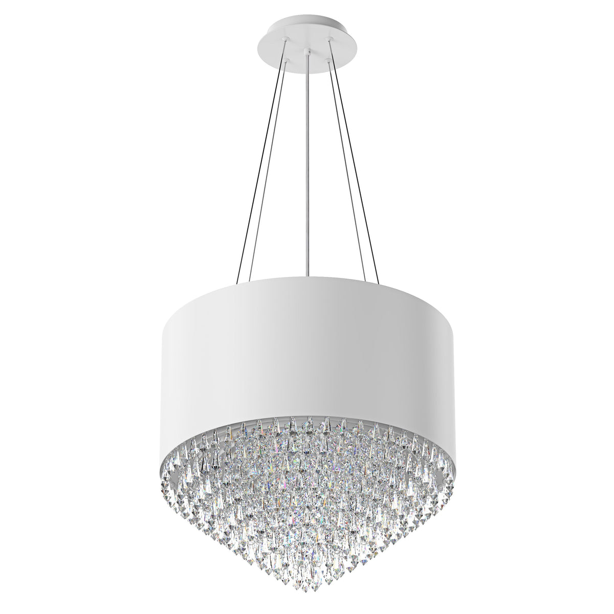 4-Lights Modern Taper Crystal Decoration Island Lights Chandelier