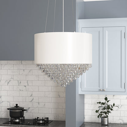 4-Lights Modern Taper Crystal Decoration Island Lights Chandelier