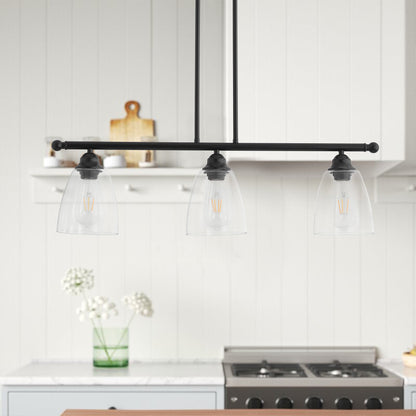 3-Lights Linear Kitchen Island Lights