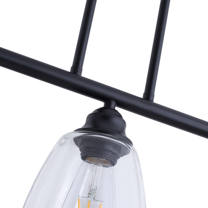 3-Lights Linear Kitchen Island Lights