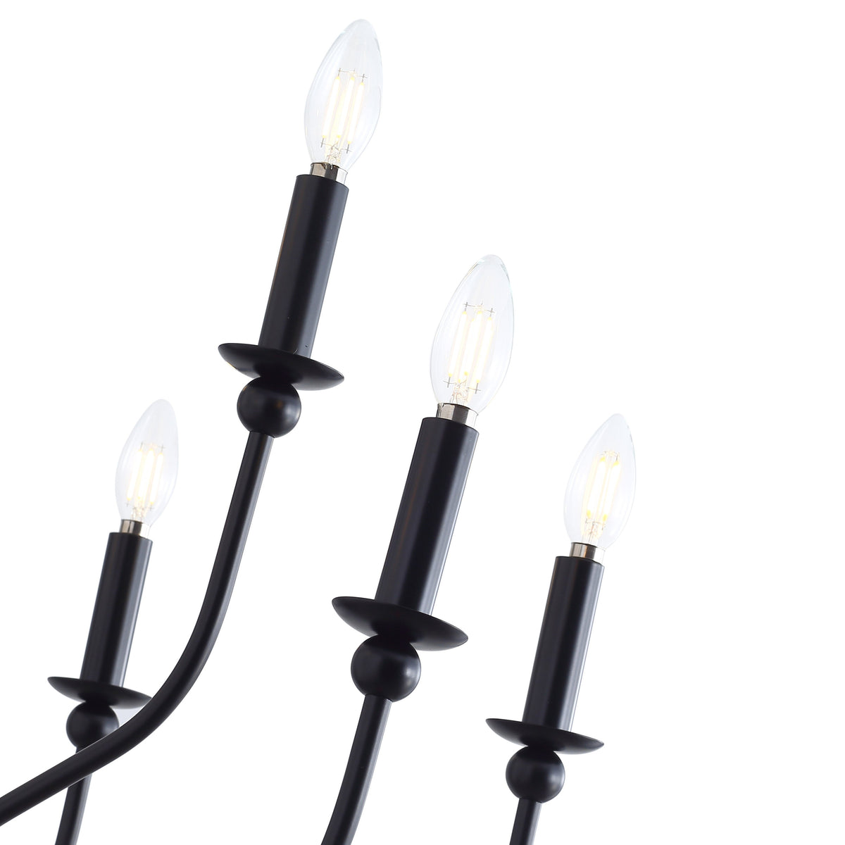 9-Lights Luxury Candlestick Adjustable Chandelier