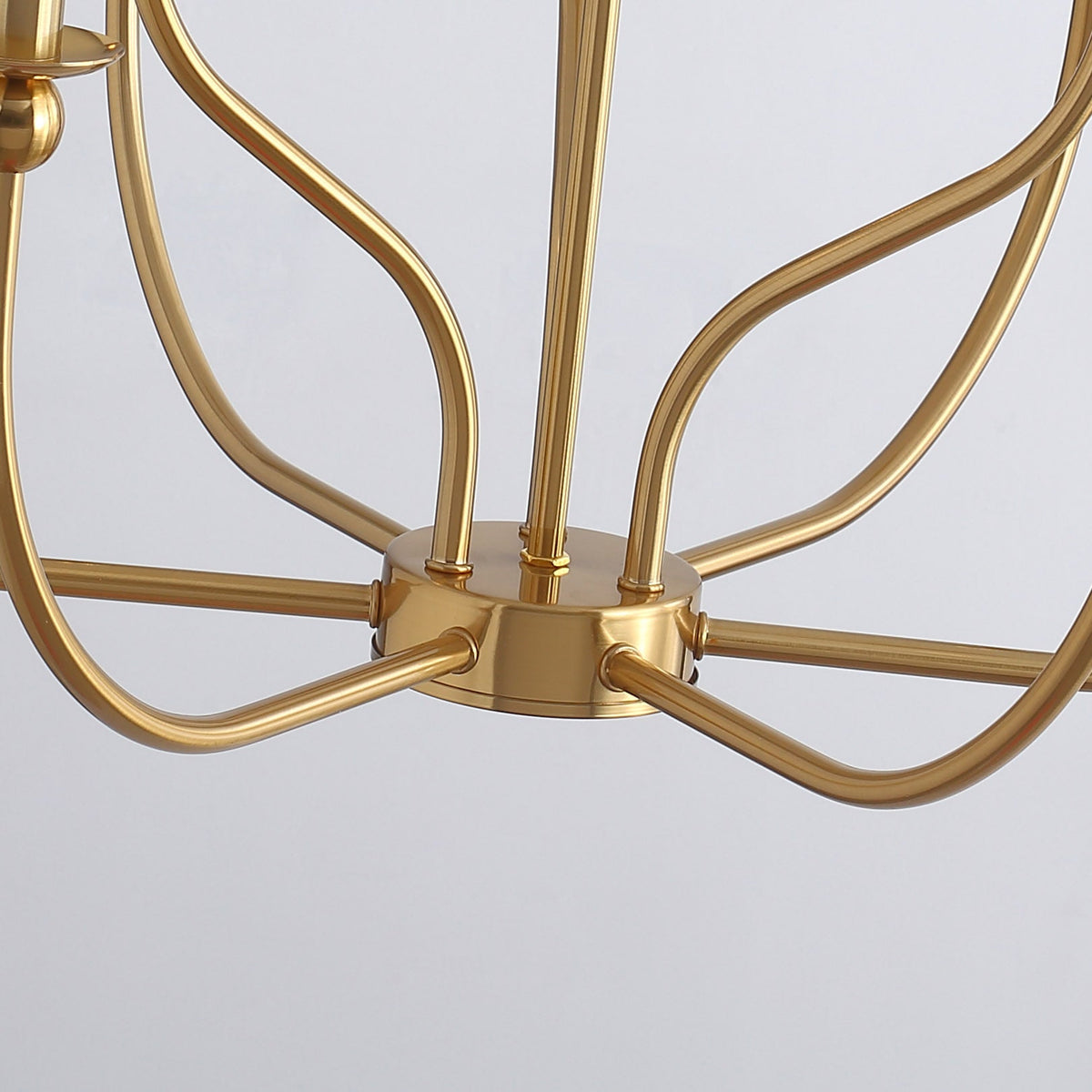 9-Lights Luxury Candlestick Adjustable Chandelier