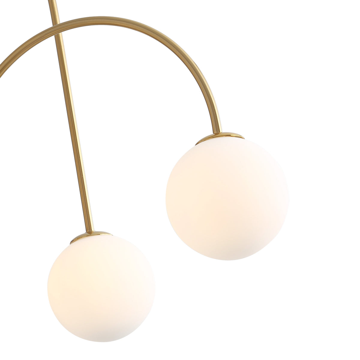 6-Lights Sputnik Adjustable Chandelier