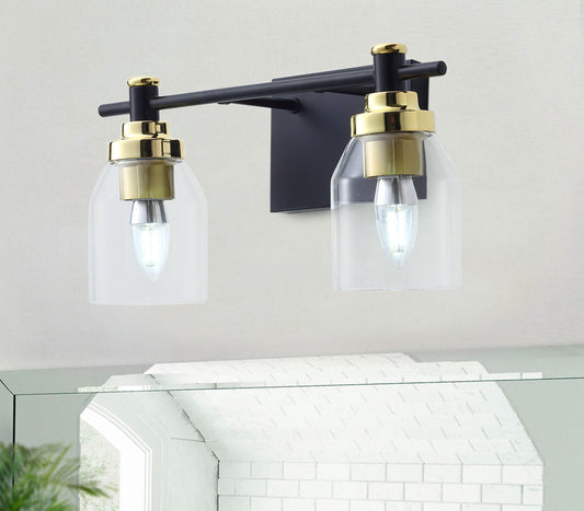 2-Lights & 3-Lights Hourglass Shade Design Vanity Lighting