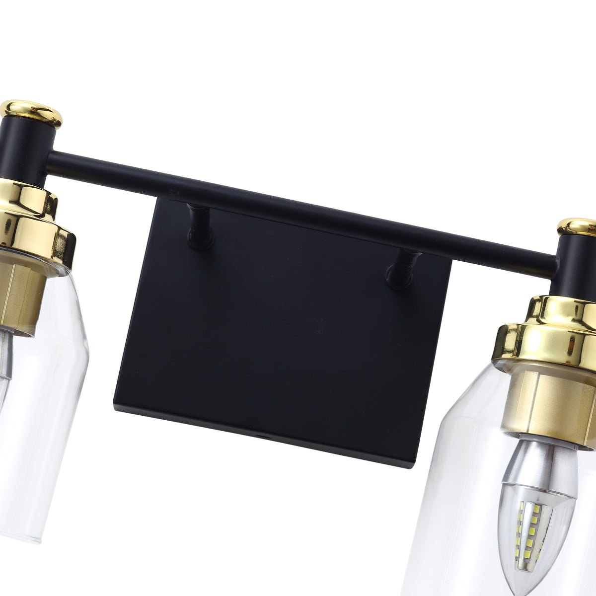 2-Lights & 3-Lights Hourglass Shade Design Vanity Lighting