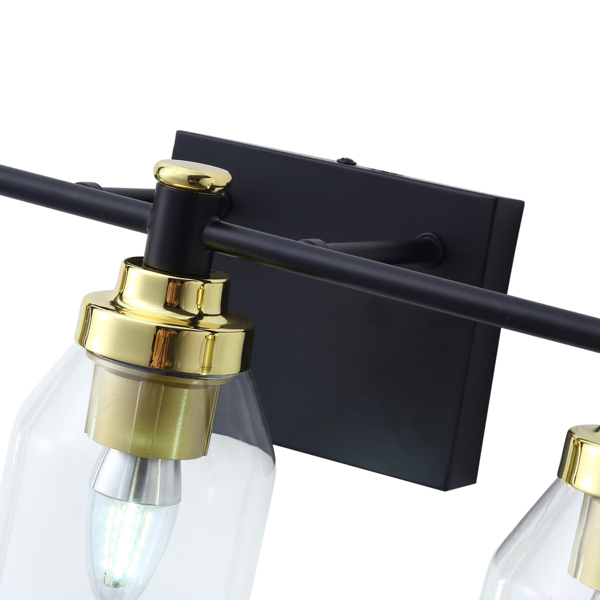 2-Lights & 3-Lights Hourglass Shade Design Vanity Lighting