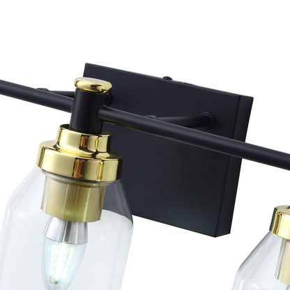 2-Lights & 3-Lights Hourglass Shade Design Vanity Lighting