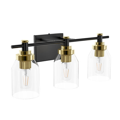 2-Lights & 3-Lights Hourglass Shade Design Vanity Lighting