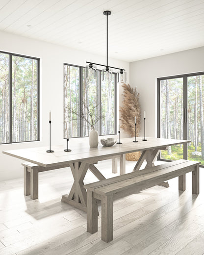 3-Lights Modern Minimalist Glass Shade Kitchen Island Lights