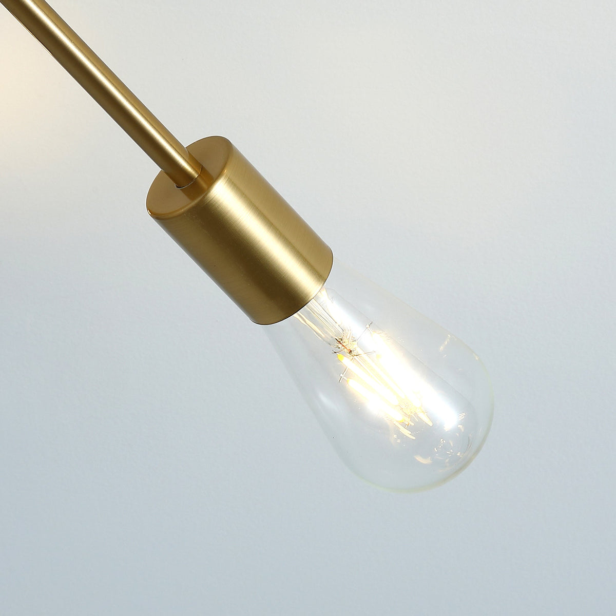 6-Lights Geometric Shape Semi-Flush Mount Lighting