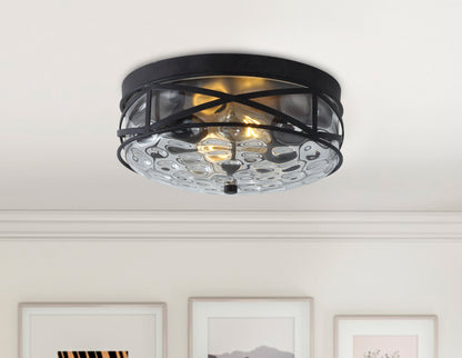 2-Lights Polka Dot Flush Mount Lighting