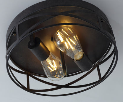 2-Lights Polka Dot Flush Mount Lighting