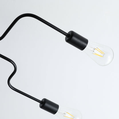8-Lights Sputnik Semi-Flush Mount Lighting