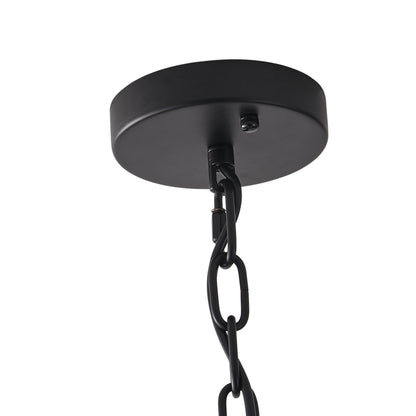 28-Lights Candle Wagon Wheel Design Chandelier