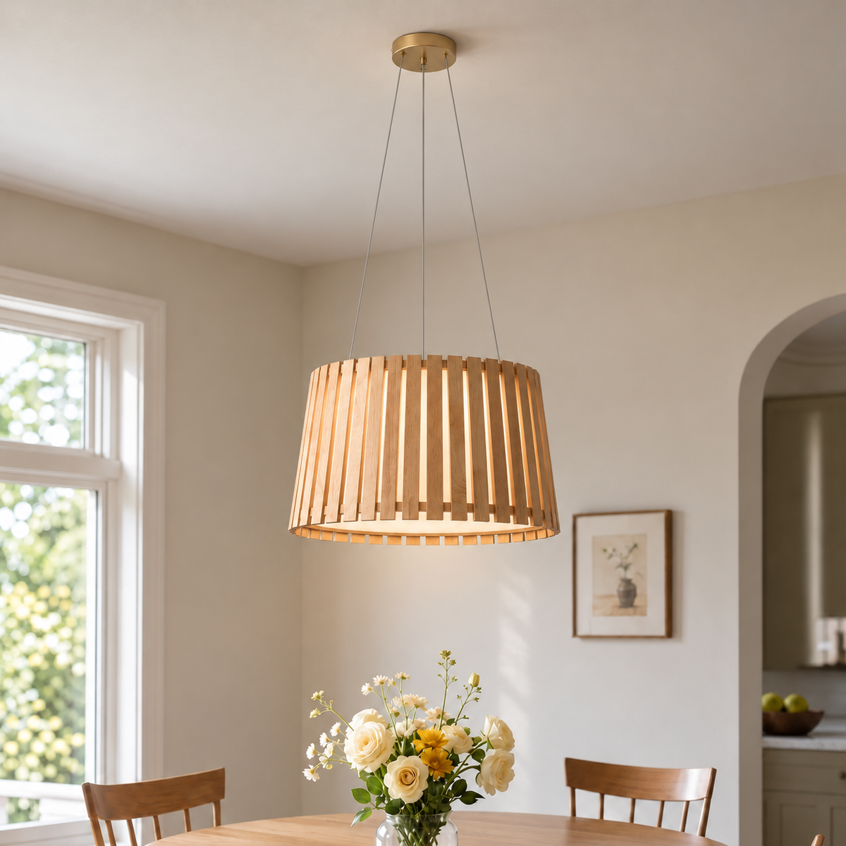 Eloise pendant creating a warm and welcoming atmosphere at home